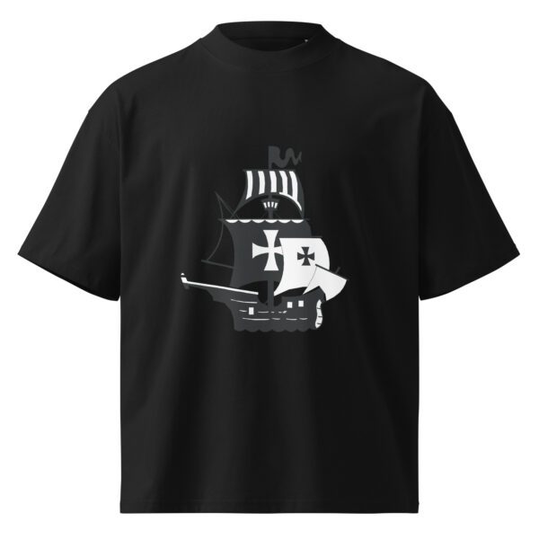 Classic Explorer Sailing Ship Tee | Vintage Nautical Oversized Unisex Shirt