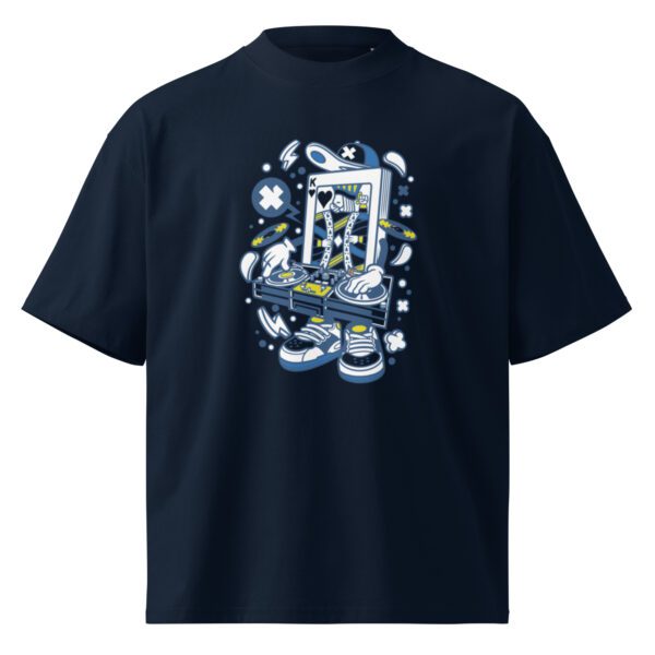 Energetic DJ Robot Graphic Tee | Unisex Music & Street Style Shirt