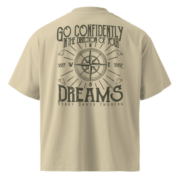 True North Graphic Tee for Men & Women | Organic Oversized High-Neck T-Shirt