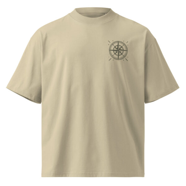 True North Graphic Tee for Men & Women | Organic Oversized High-Neck T-Shirt