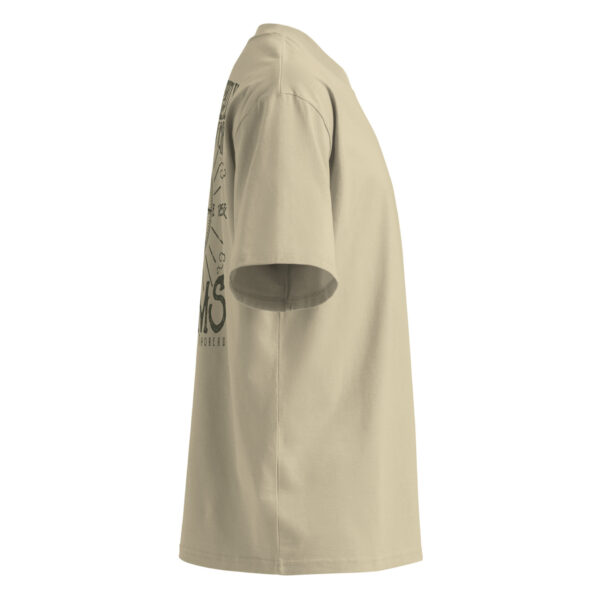 True North Graphic Tee for Men & Women | Organic Oversized High-Neck T-Shirt