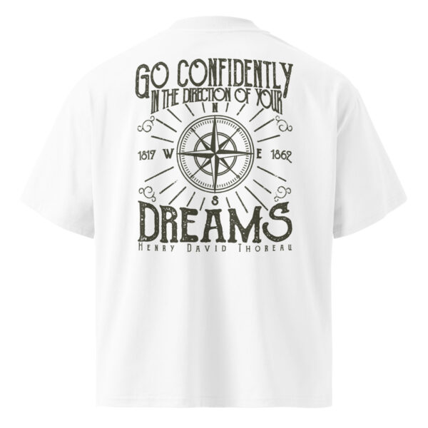 True North Graphic Tee for Men & Women | Organic Oversized High-Neck T-Shirt