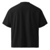 Unisex organic oversized high neck t-shirt