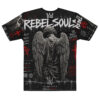 Empowering Angel Graffiti Graphic Tee | crew neck  Unisex Urban Shirt