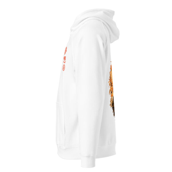 unisex-eco-raglan-hoodie-white-left-6a3d73366cdd9.jpg Premium Japanese Symbol Hoodie | 100 %Unisex Eco Raglan Streetwear Hoodie