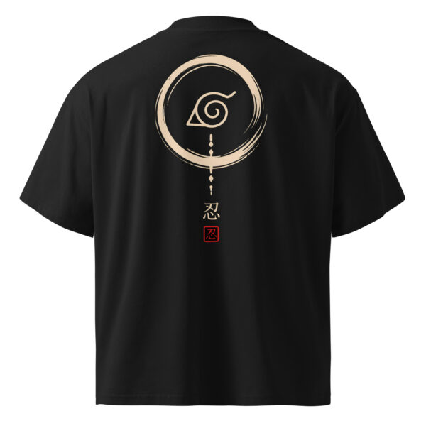 unisex-organic-oversized-high-neck-blaster-2.0-t-shirt-black-back-6a3aca674b077.jpg Legendary Hidden Leaf Streetwear Tee | Unisex Graphic Shirt
